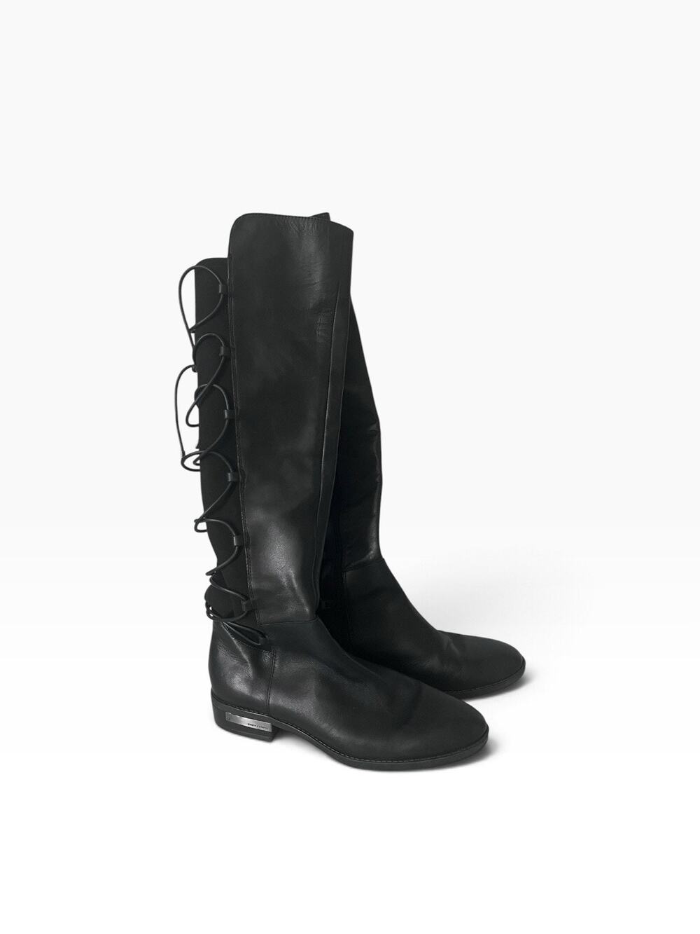 Vince Camuto Parle Over-The Knee Corset Riding Boots Women’s 8